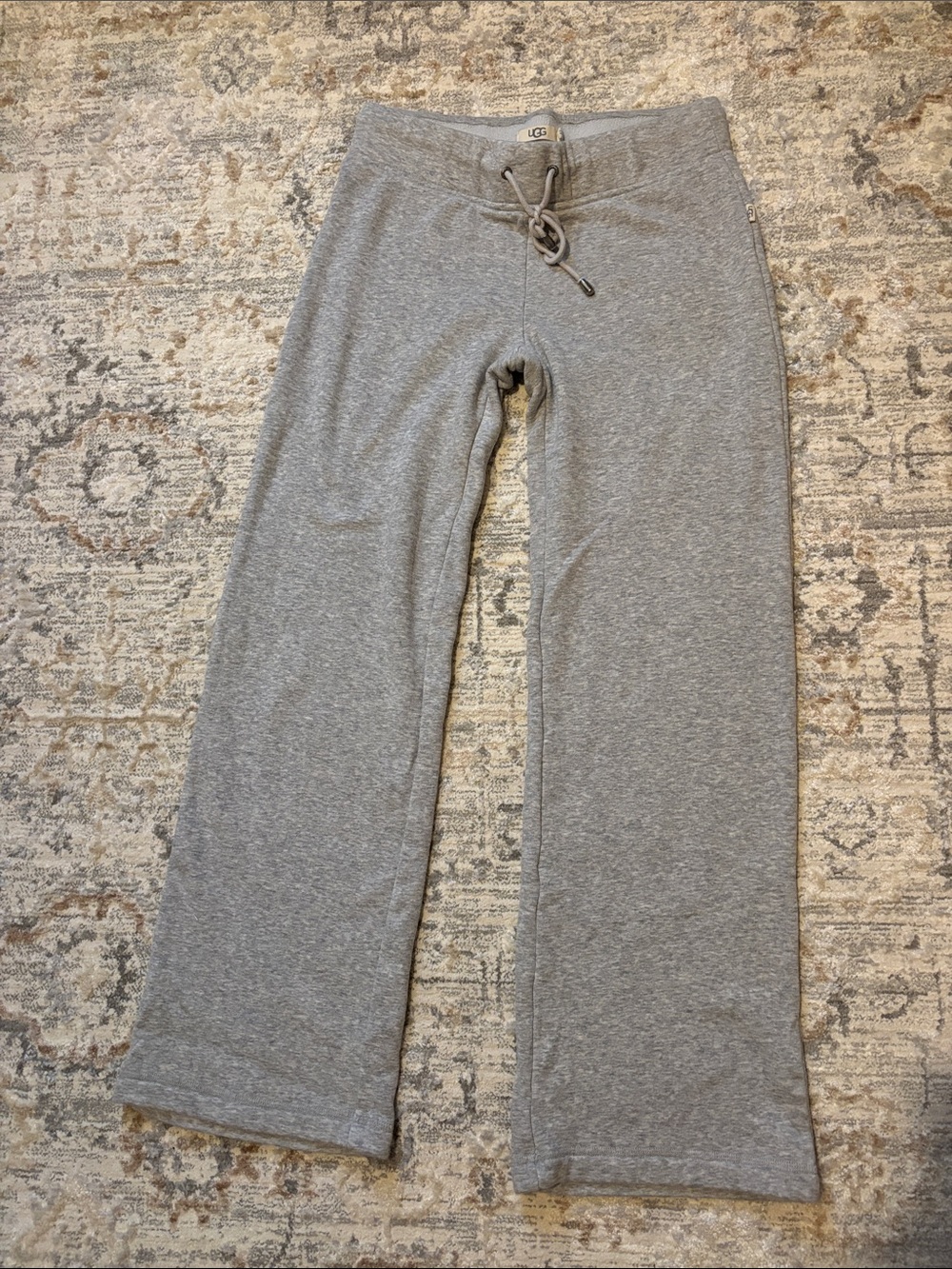 UGG Women's Light Gray Wide-Leg Lounge Pants
